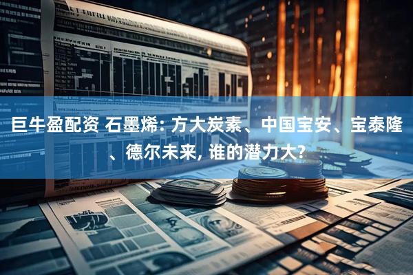 巨牛盈配资 石墨烯: 方大炭素、中国宝安、宝泰隆、德尔未来, 谁的潜力大?